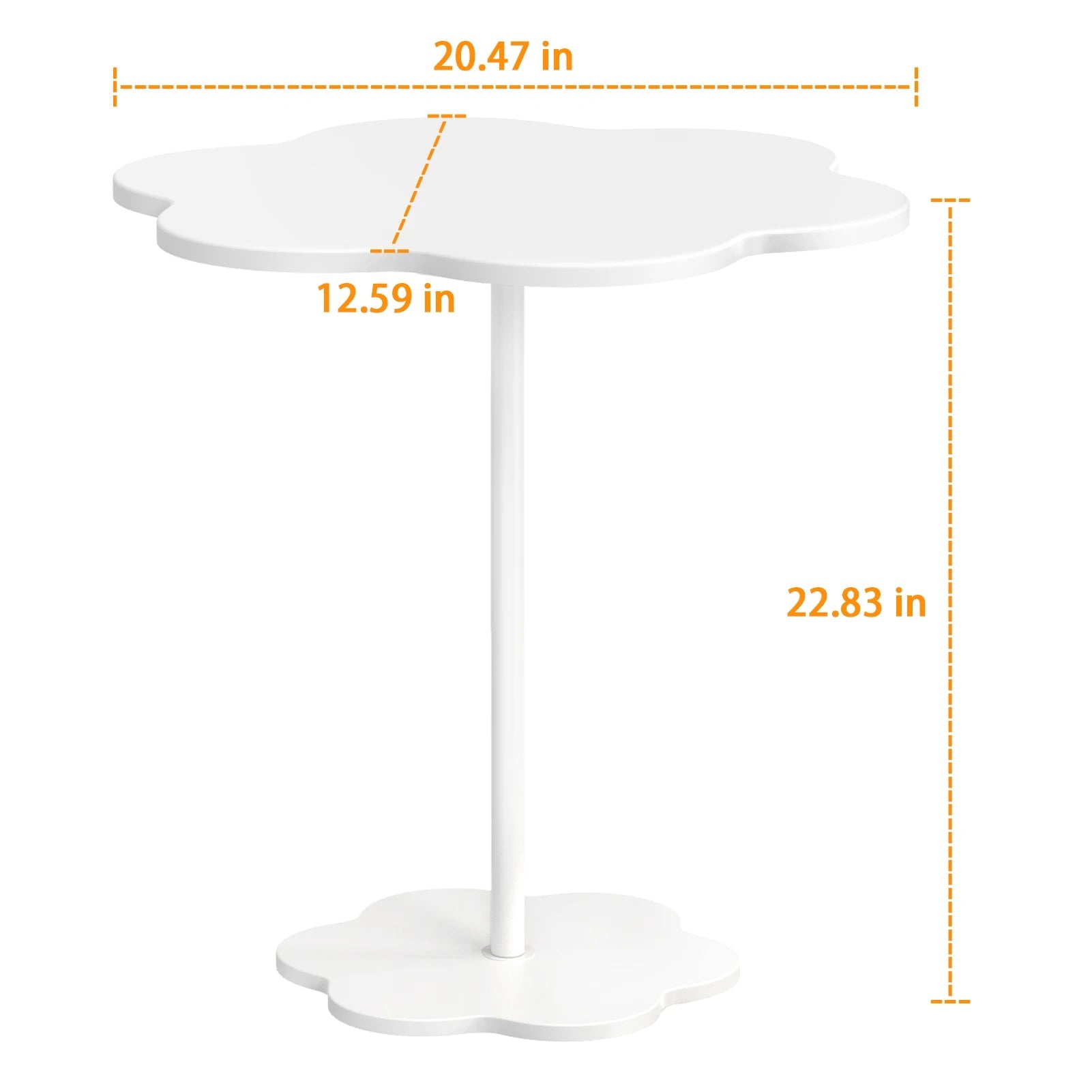Unique Cloud-Shaped Side Table for Modern Interiors