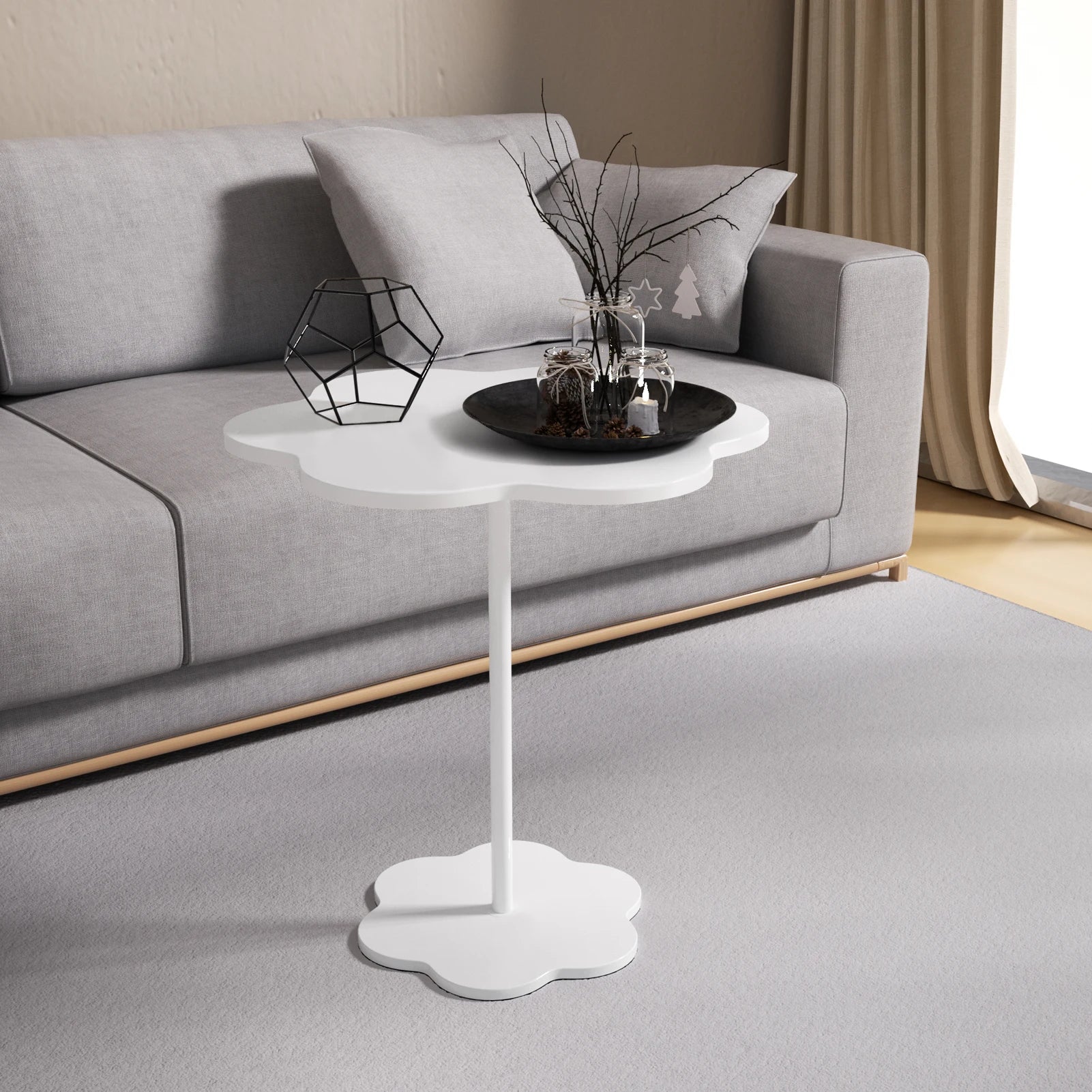 Unique Cloud-Shaped Side Table for Modern Interiors