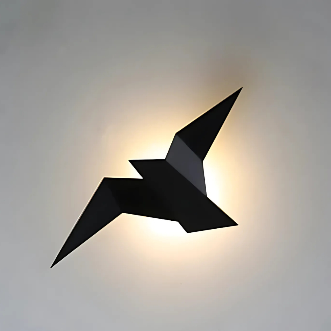 Unique Origami Wall Sconce – Stylish LED Wall Lamp