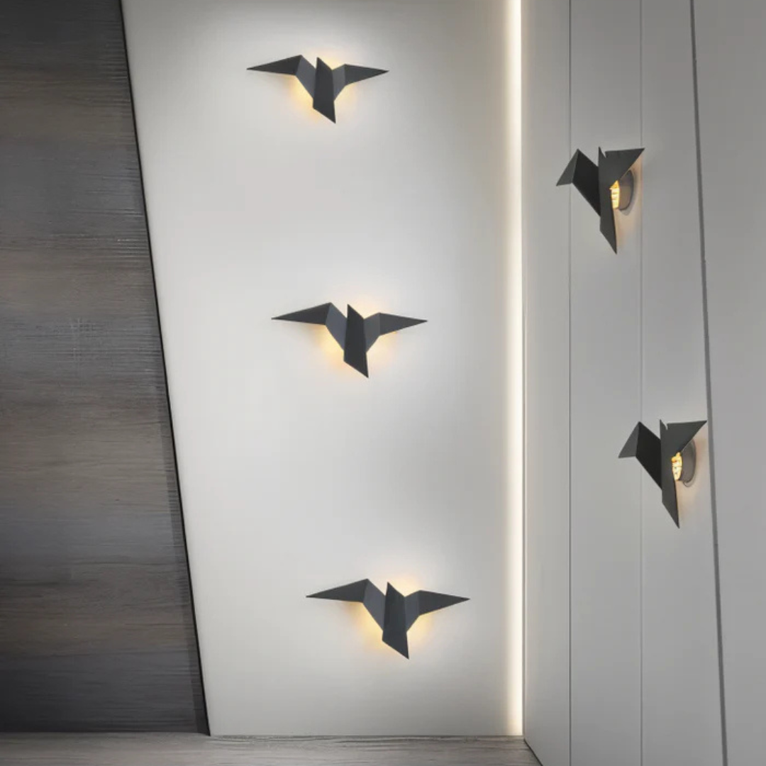 Unique Origami Wall Sconce – Stylish LED Wall Lamp