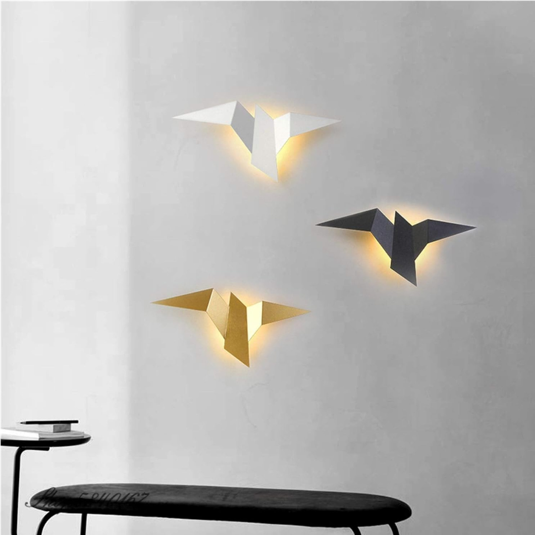 Unique Origami Wall Sconce – Stylish LED Wall Lamp