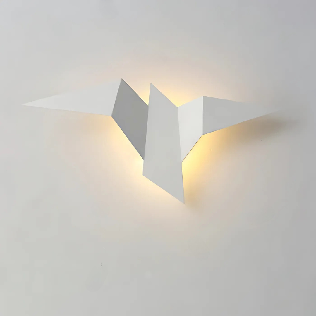 Unique Origami Wall Sconce – Stylish LED Wall Lamp