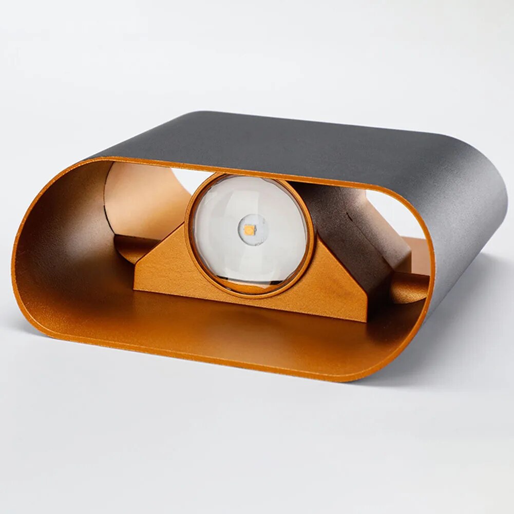 Vallure | Modern Outdoor Wall Sconce with LED Lighting 5