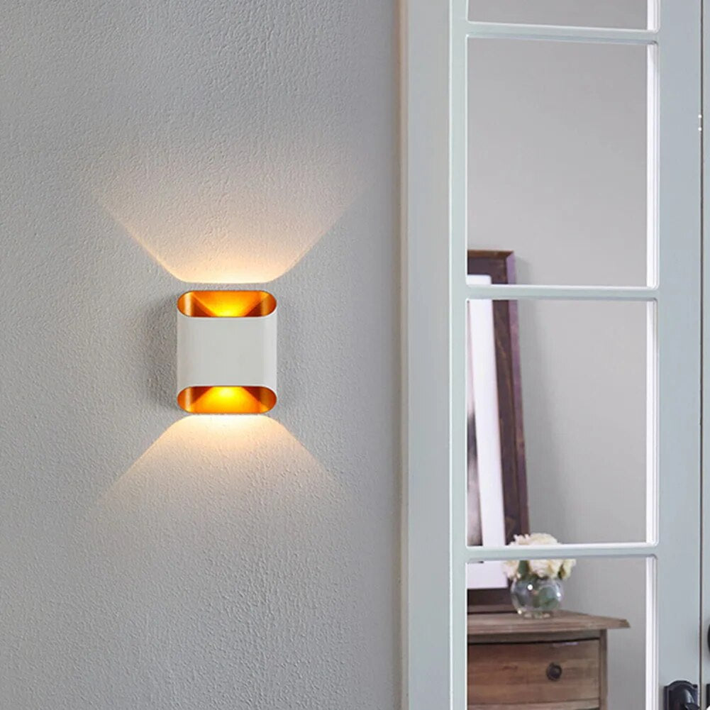 Vallure | Modern Outdoor Wall Sconce with LED Lighting 6