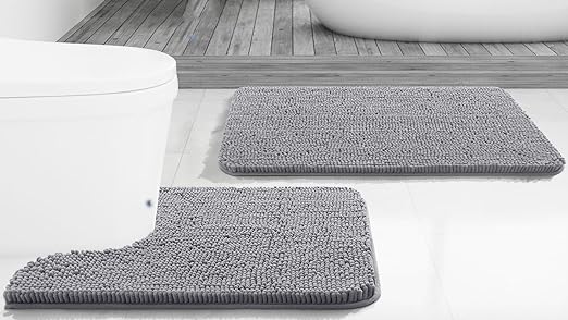 Elegant and soft bath mat