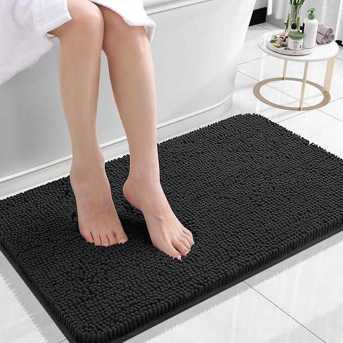 Elegant and soft bath mat