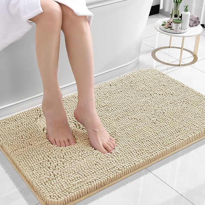 Elegant and soft bath mat
