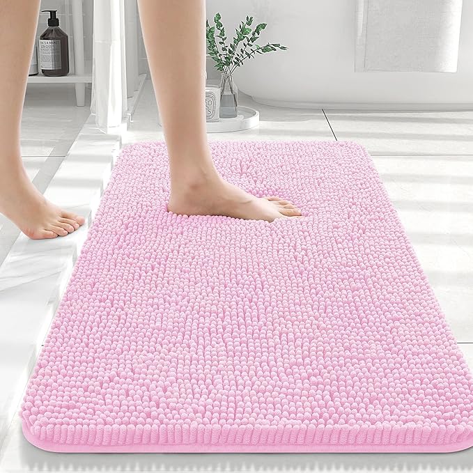 Elegant and soft bath mat