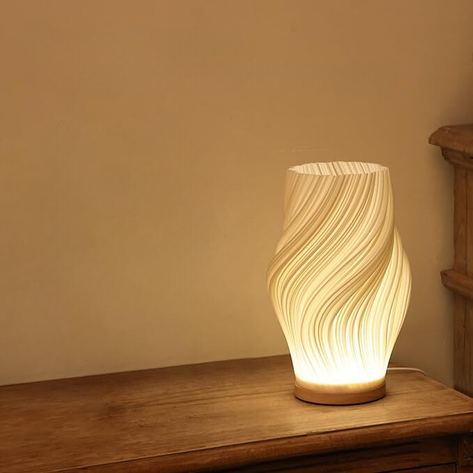 VeluGlow | Dimmable LED Lamp with Wavy Design 3