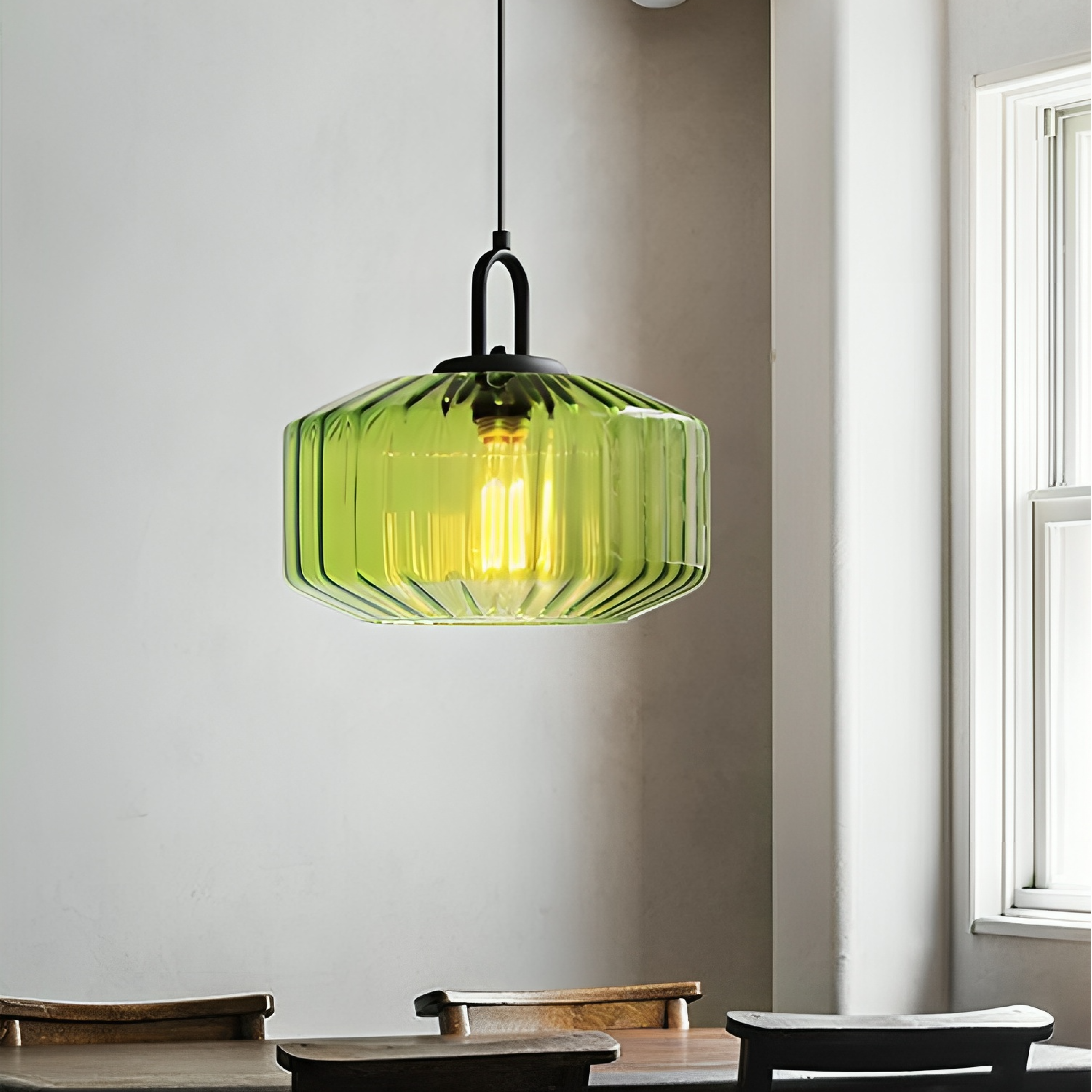 Vibralux | Lampada a sospensione in vetro