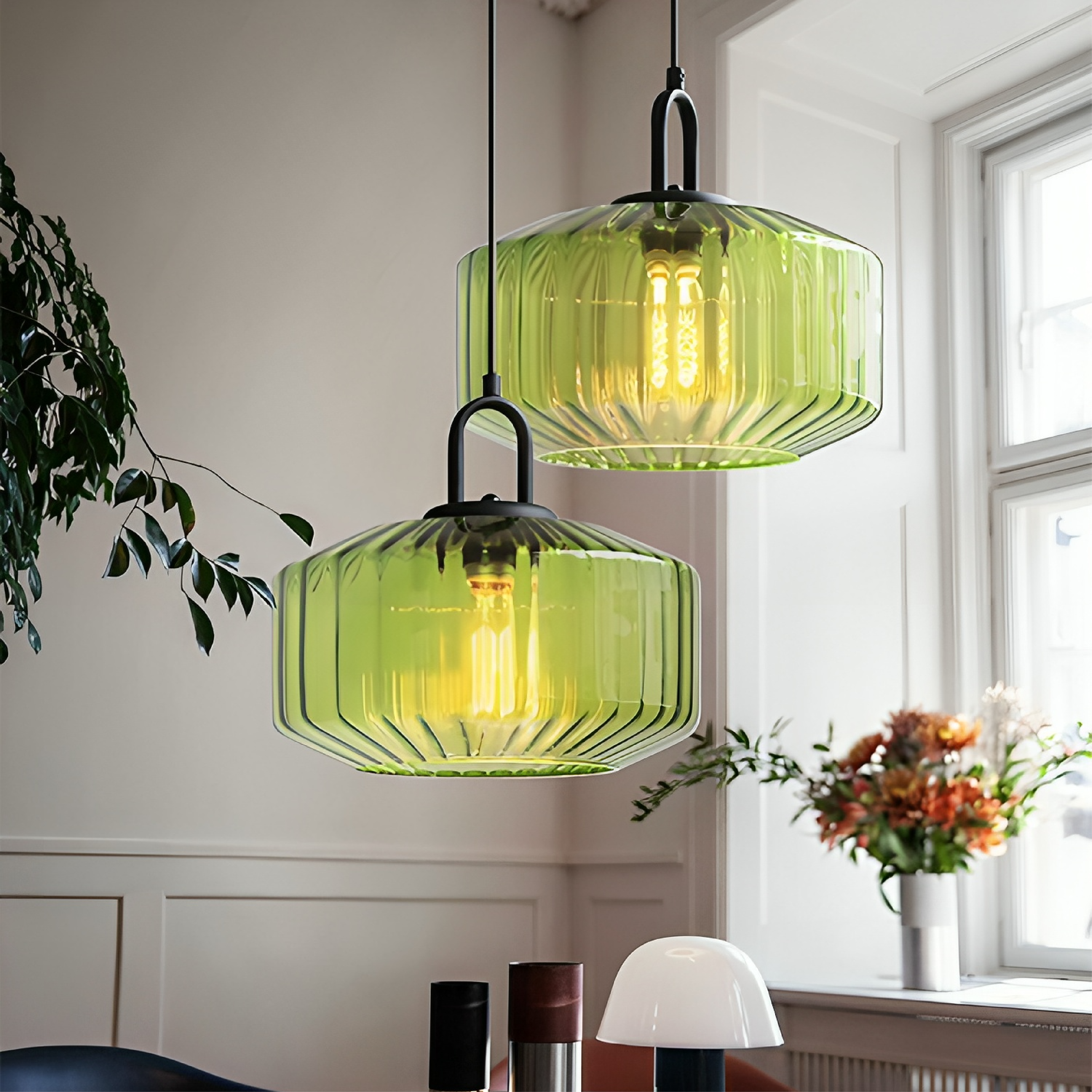 Vibralux | Lampada a sospensione in vetro