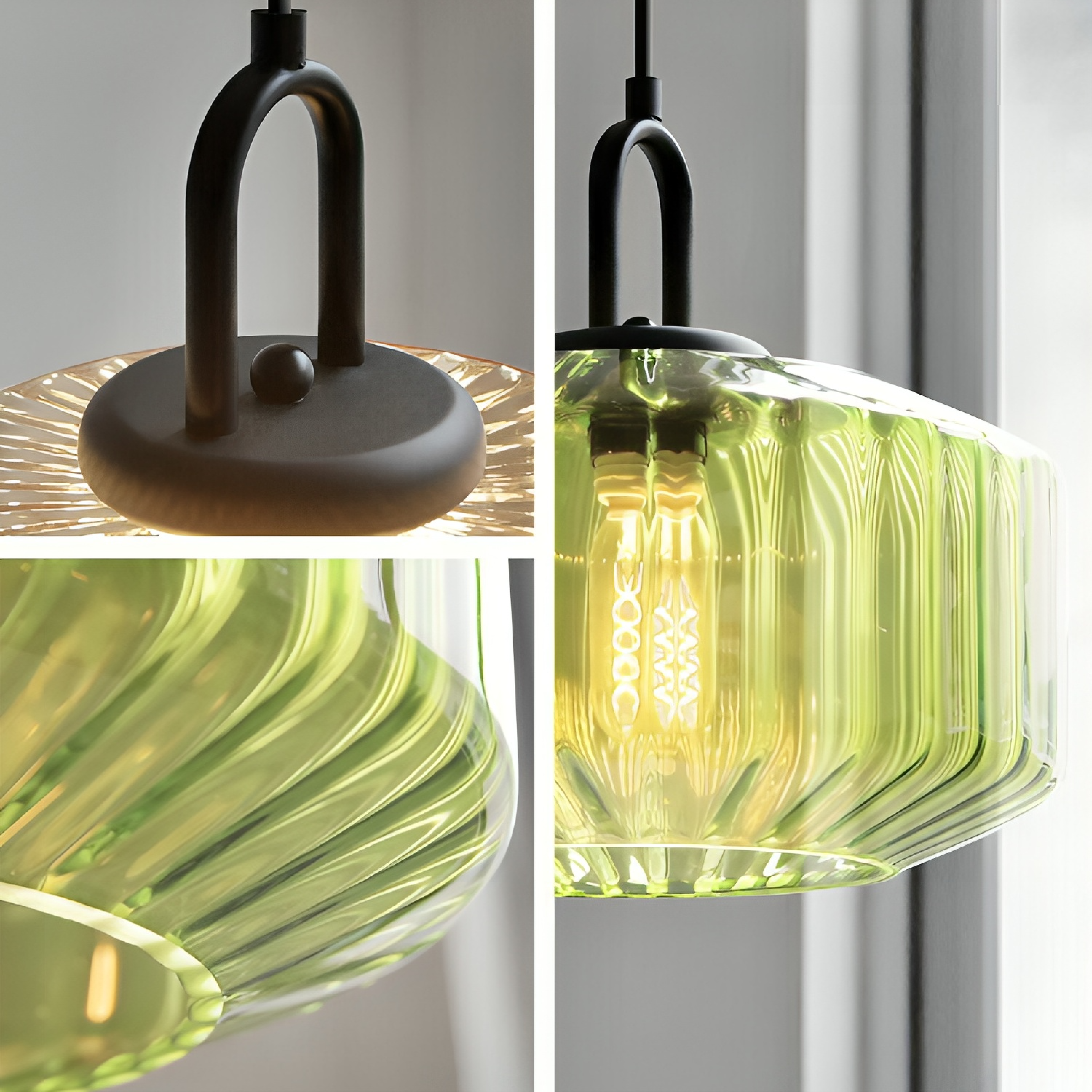 Vibralux | Lampada a sospensione in vetro