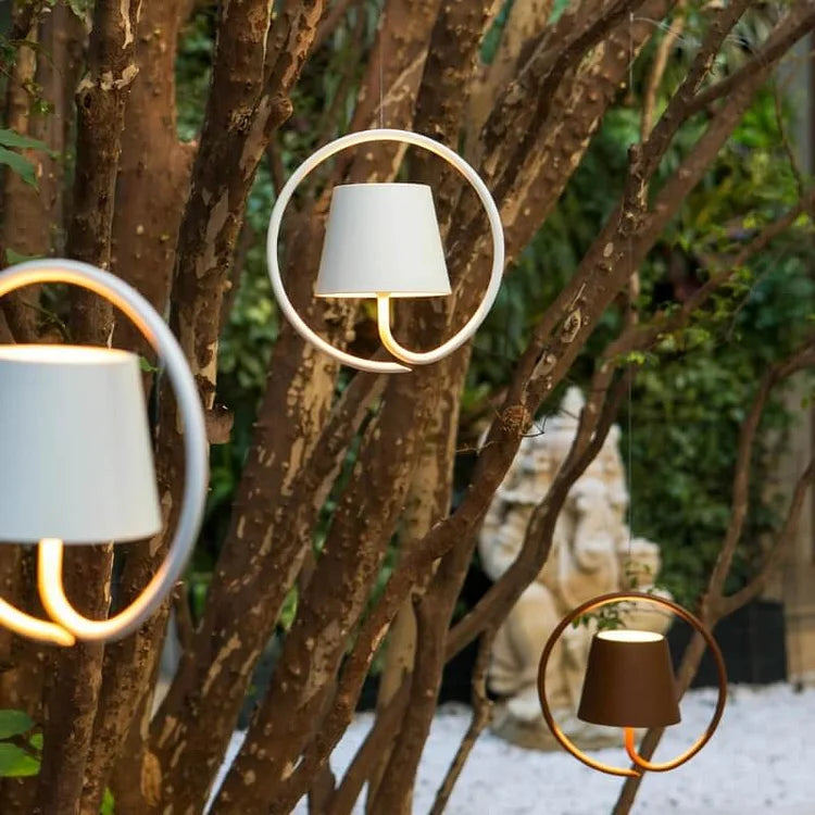 Vintage-Style Rechargeable Pendant Light