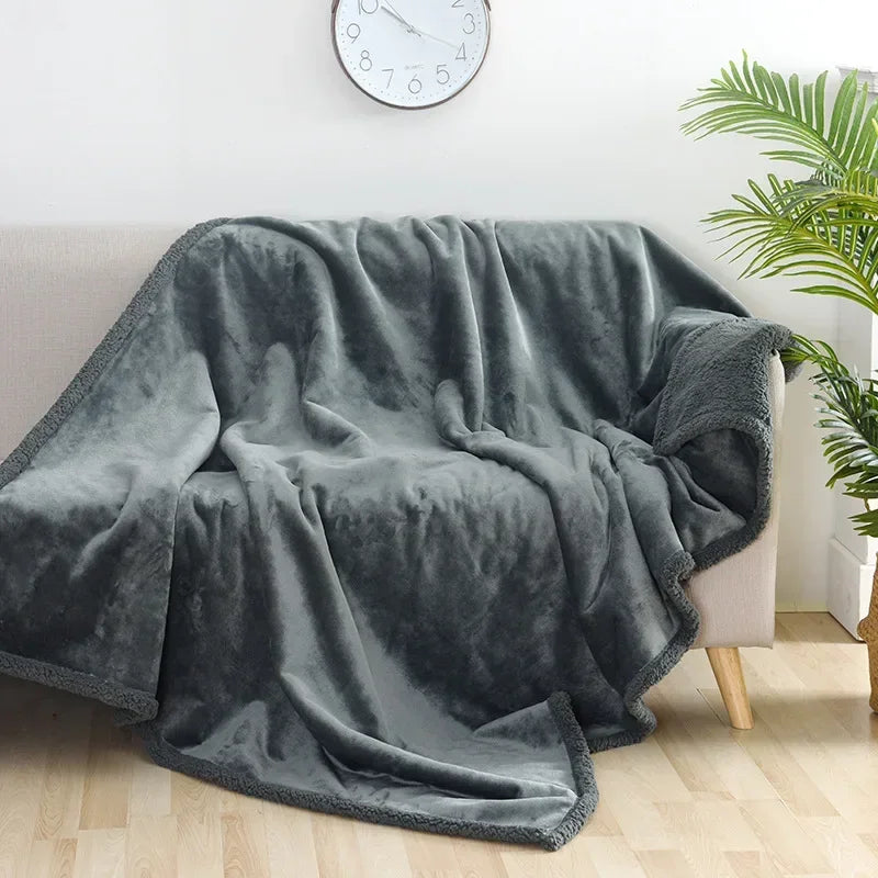Waterproof Fluffy Shaggy Blanket