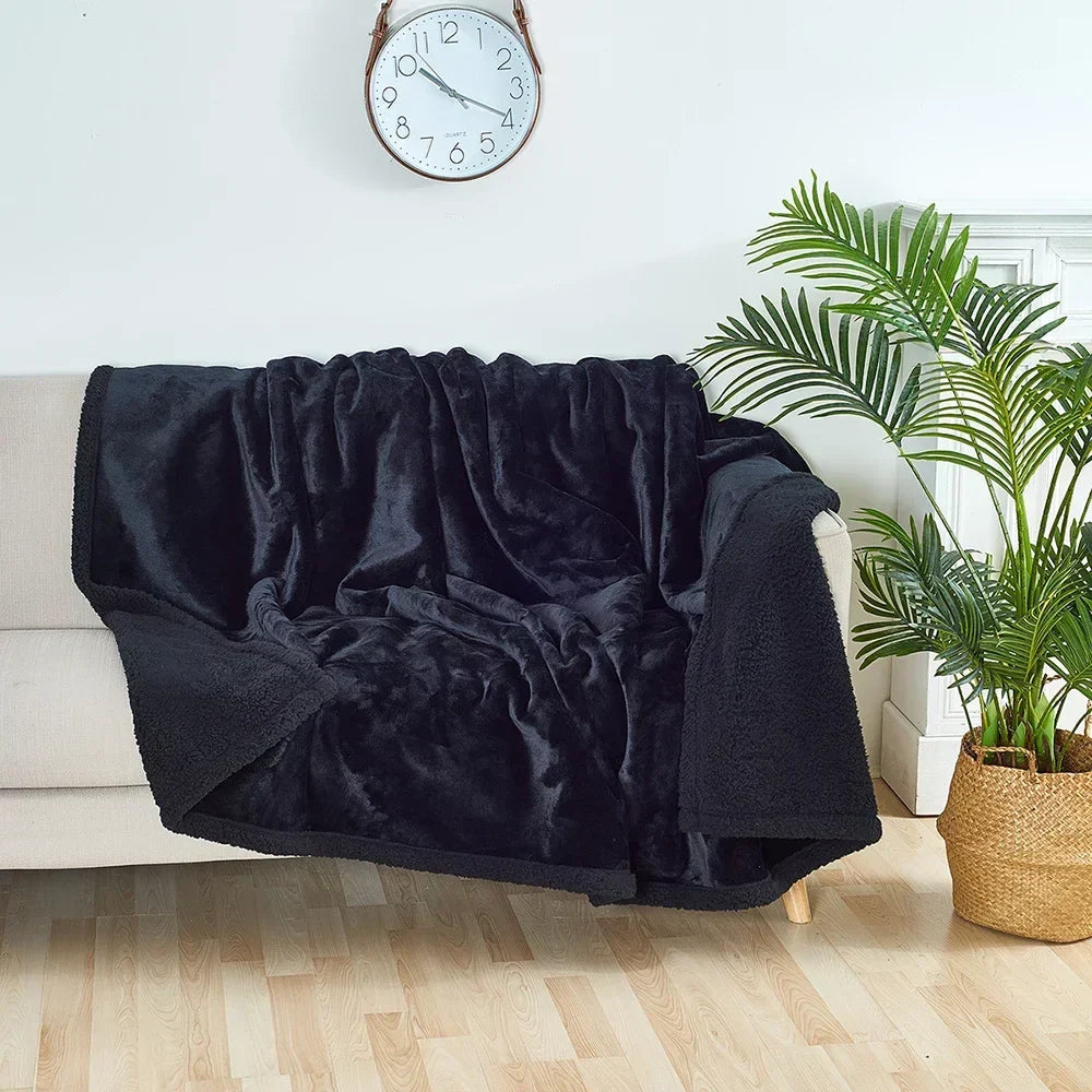 Waterproof Fluffy Shaggy Blanket