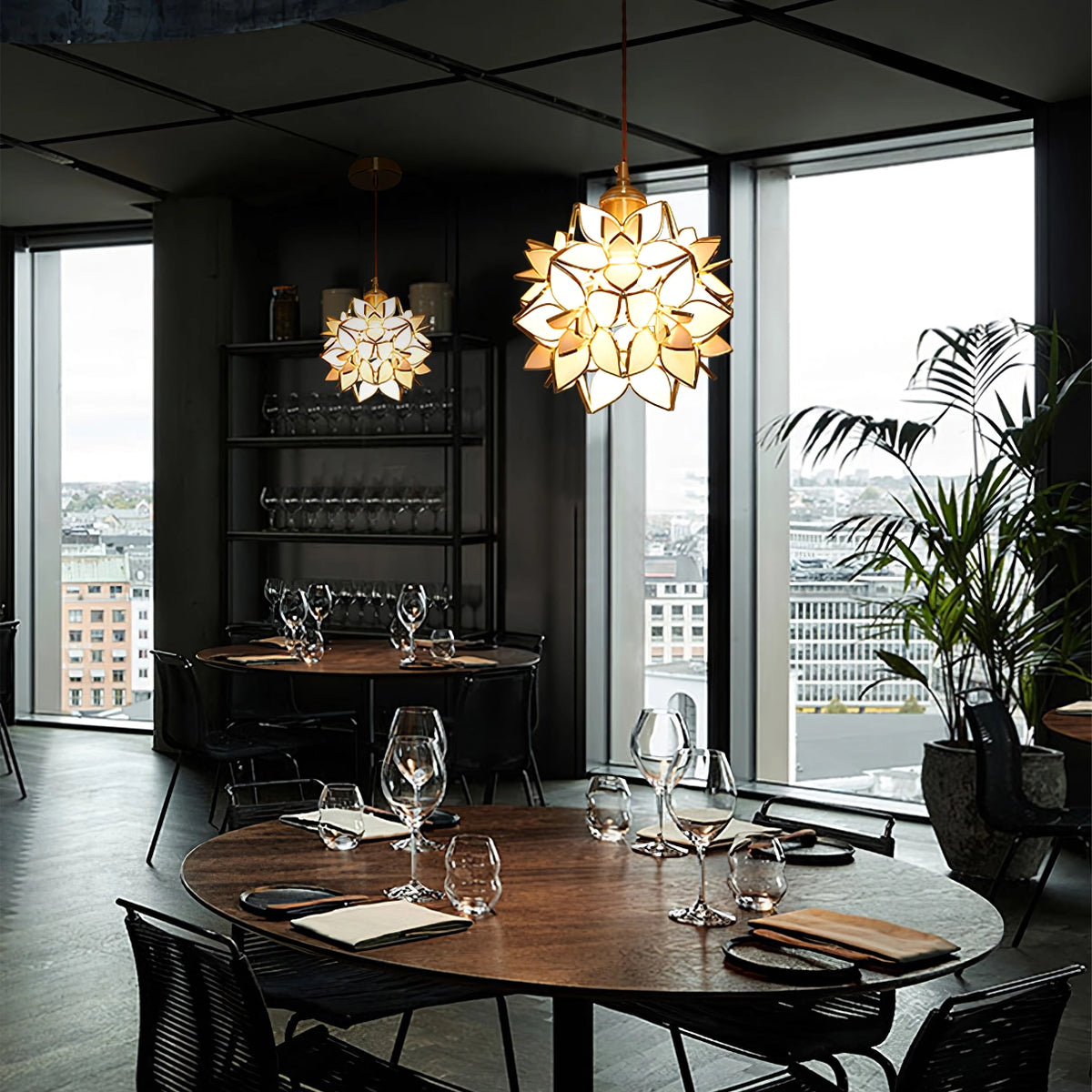 Lampe suspendue Capiz