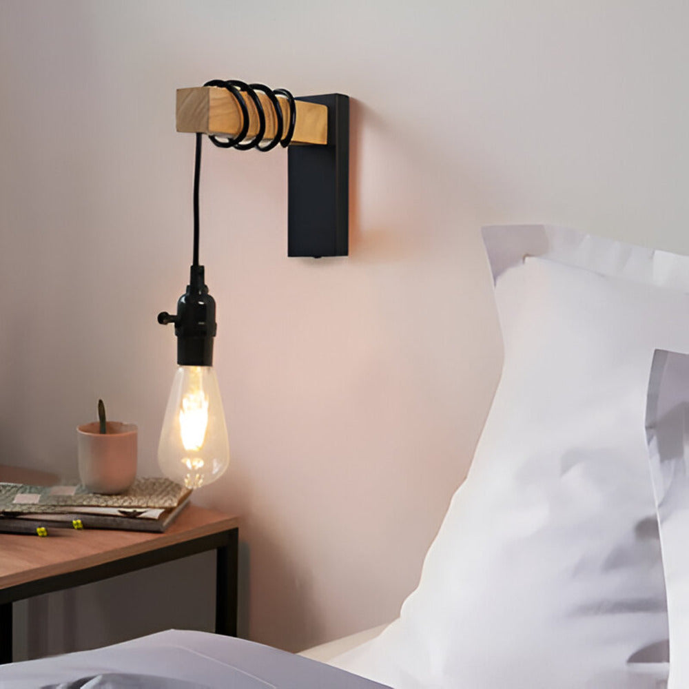 Zenara | Rustic Wall Sconce Lamp