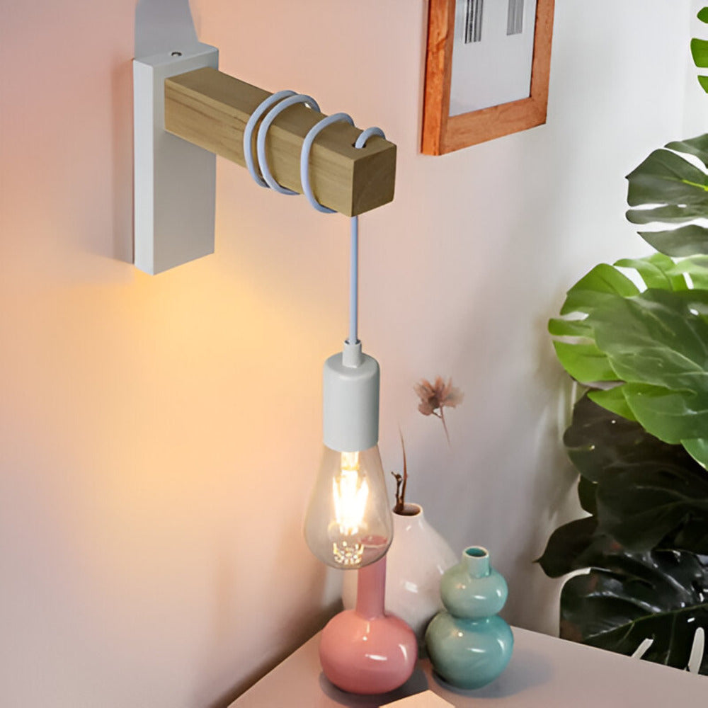 Zenara | Rustic Wall Sconce Lamp