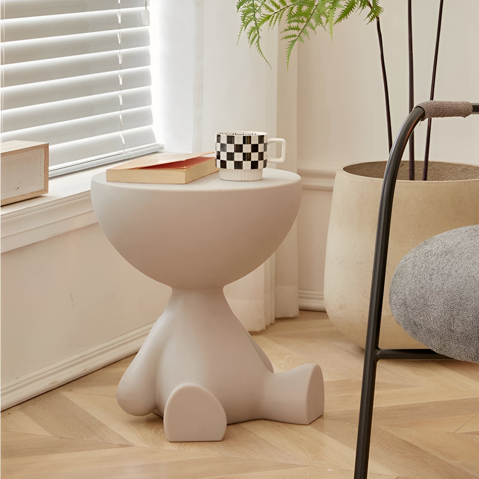 Yluma | Moderner runder Couchtisch - Zeitlose Eleganz für jeden Wohnraum