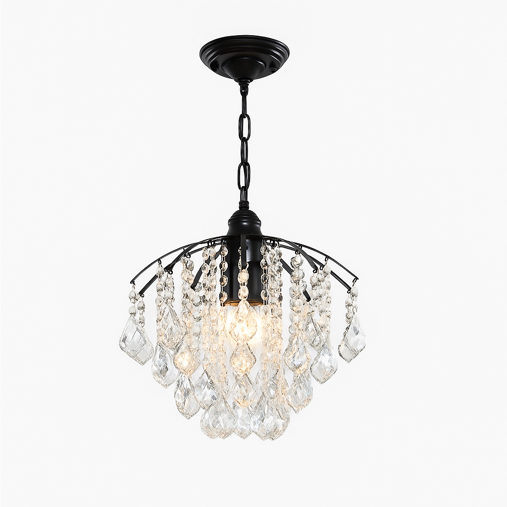 Zephyra Glow | Flush Mount Ceiling Light with Crystal Accents 6