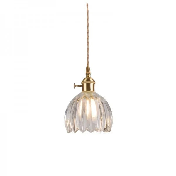 BrightCove | Retro Glass Flower Pendant Lamp